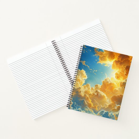 Wolken Notitieboek (Binnen)