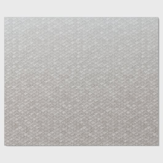 Wolken | Ombre Snowfall Cadeaupapier (Vlak)