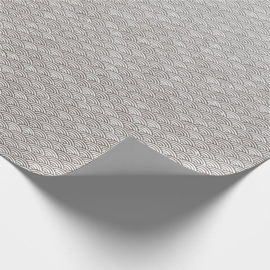 Wolken | Ombre Snowfall Cadeaupapier (Hoek)