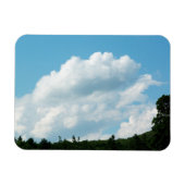 Wolken ontmoeten bomen magneet (Horizontaal)