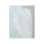 Wolken ontmoeten bomen notitieblok (Linkerzijde)