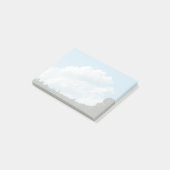 Wolken ontmoeten bomen post-it® notes (Schuin)