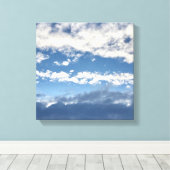 Wolken op Canvas Wall Art (Insitu (Houten vloer))