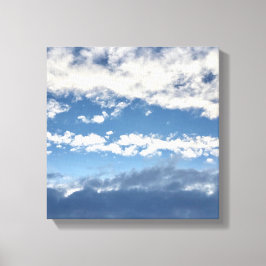 Wolken op Canvas Wall Art