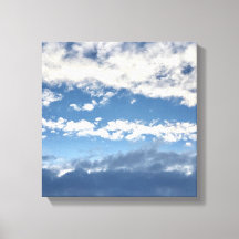 Wolken op Canvas Wall Art