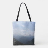Wolken op de heuvels Sky Blue Fotografie Tote Bag (Achterkant)