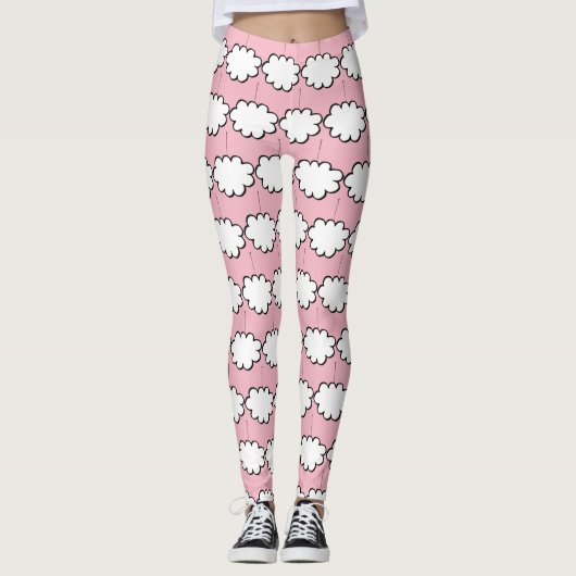 Wolken op snaren leggings (Voorkant)