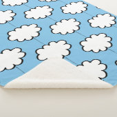 Wolken op snaren sherpa deken (3/4)