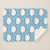 Wolken op snaren sherpa deken (Voorkant (horizontaal))