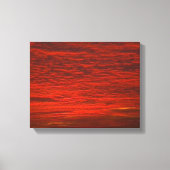 Wolken op vuur canvas afdruk (Voorkant)