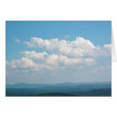 Wolken over bergen (Voorkant Horizontaal)