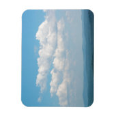 Wolken over bergen magneet (Verticaal)