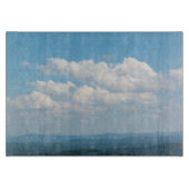 Wolken over bergen snijplank (Voorkant)