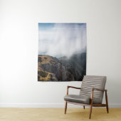 Wolken over bergen wandkleed (In situ)