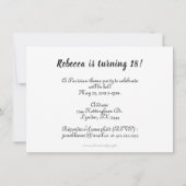 Wolken over de  blikvanger van Parijs Kaart (Achterkant)