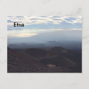 Wolken over de Etna Briefkaart