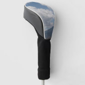 Wolken over de Rocky Mountains Golfheadcover (Schuin)