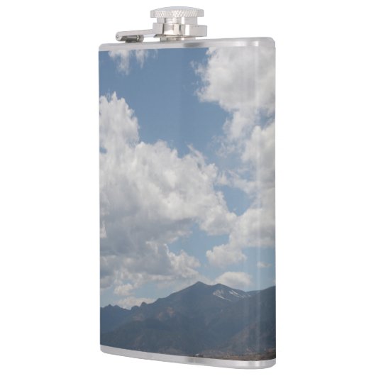 Wolken over de Rocky Mountains Heupfles (Links)