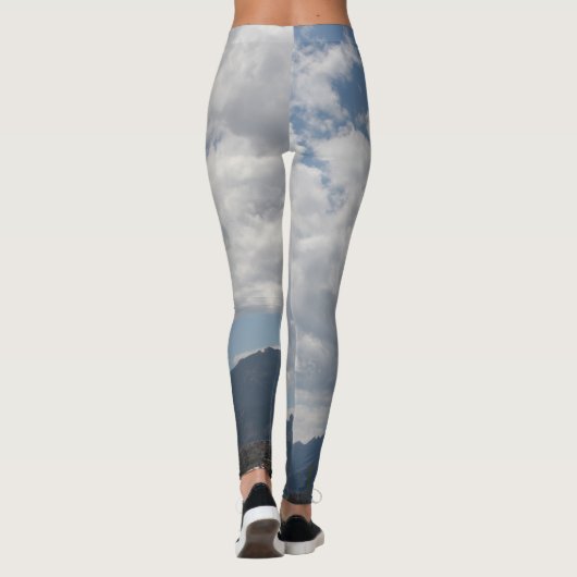 Wolken over de Rocky Mountains Leggings (Achterkant)