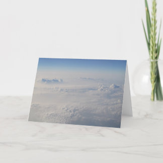 Wolken over de Stille Oceaan Kaart