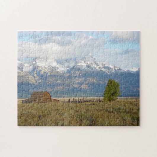 Wolken over de Tetons Puzzle Legpuzzel (Horizontaal)