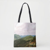 Wolken over de vallei..... tote bag (Voorkant)