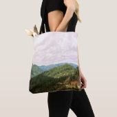 Wolken over de vallei..... tote bag (Dichtbij)