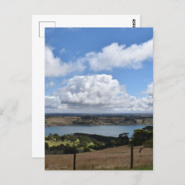 Wolken over het Briefkaart van de Camperdown in he