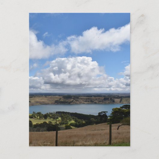 Wolken over het Briefkaart van de Camperdown in he (Voorkant)