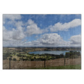 Wolken over het Camperdown-meer in Gnotuk Snijplank (Voorkant)