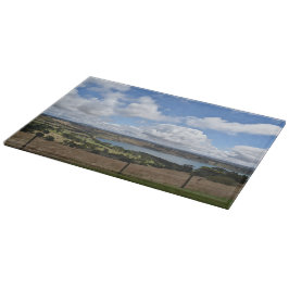 Wolken over het Camperdown-meer in Gnotuk Snijplank