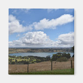 Wolken over het Gnotuk Camperdown Magnet-meer Magneet (Voorkant)