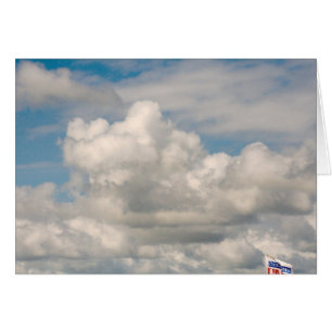 Wolken over het meer van Erie