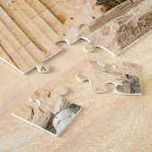 Wolken over het Parthenon Legpuzzel (Zijkant)