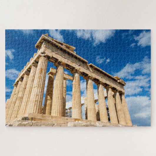Wolken over het Parthenon Legpuzzel (Horizontaal)