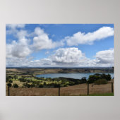 Wolken over het Poster van de Camperdown in het Gn (Voorkant)
