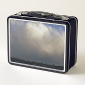 Wolken over het station (Achterkant)