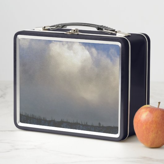 Wolken over het station (In situ)