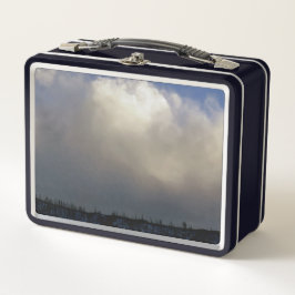 Wolken over het station