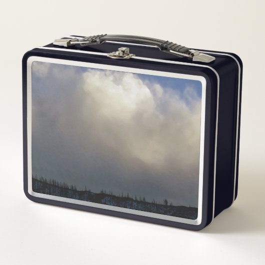 Wolken over het station (Voorkant)