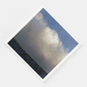 Wolken over het station servet (Hoek)
