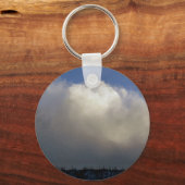 Wolken over het station sleutelhanger (Voorkant)
