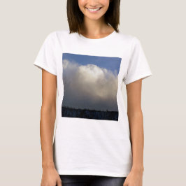 Wolken over het station t-shirt