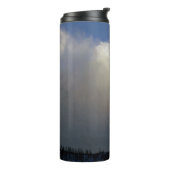 Wolken over het station thermosbeker (Gedraaid links)