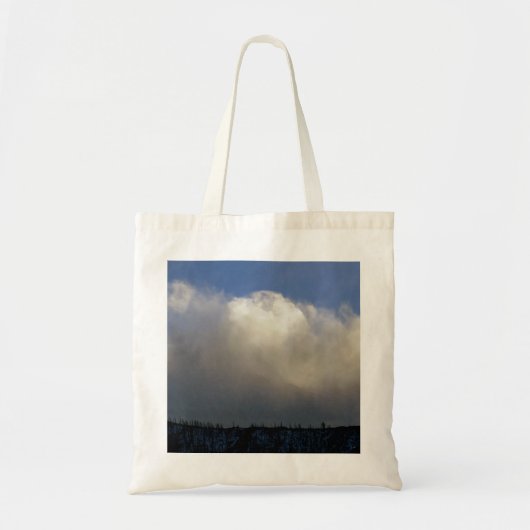 Wolken over het station tote bag (Voorkant)