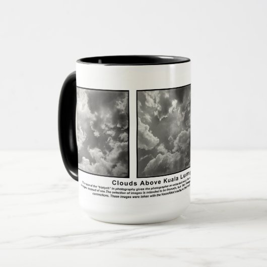 Wolken over Kuala Lumpur, Maleisië Mok (Voorkant links)