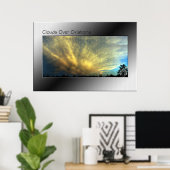 Wolken over Oklahoma Poster (Thuiskantoor)