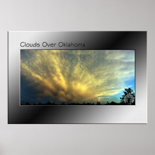 Wolken over Oklahoma Poster (Voorkant)