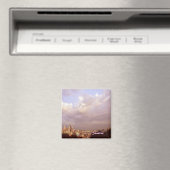 Wolken over prachtige Seattle magneet (Insitu (Vaatwasser))