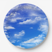 Wolken Papieren Bordje (Voorkant)